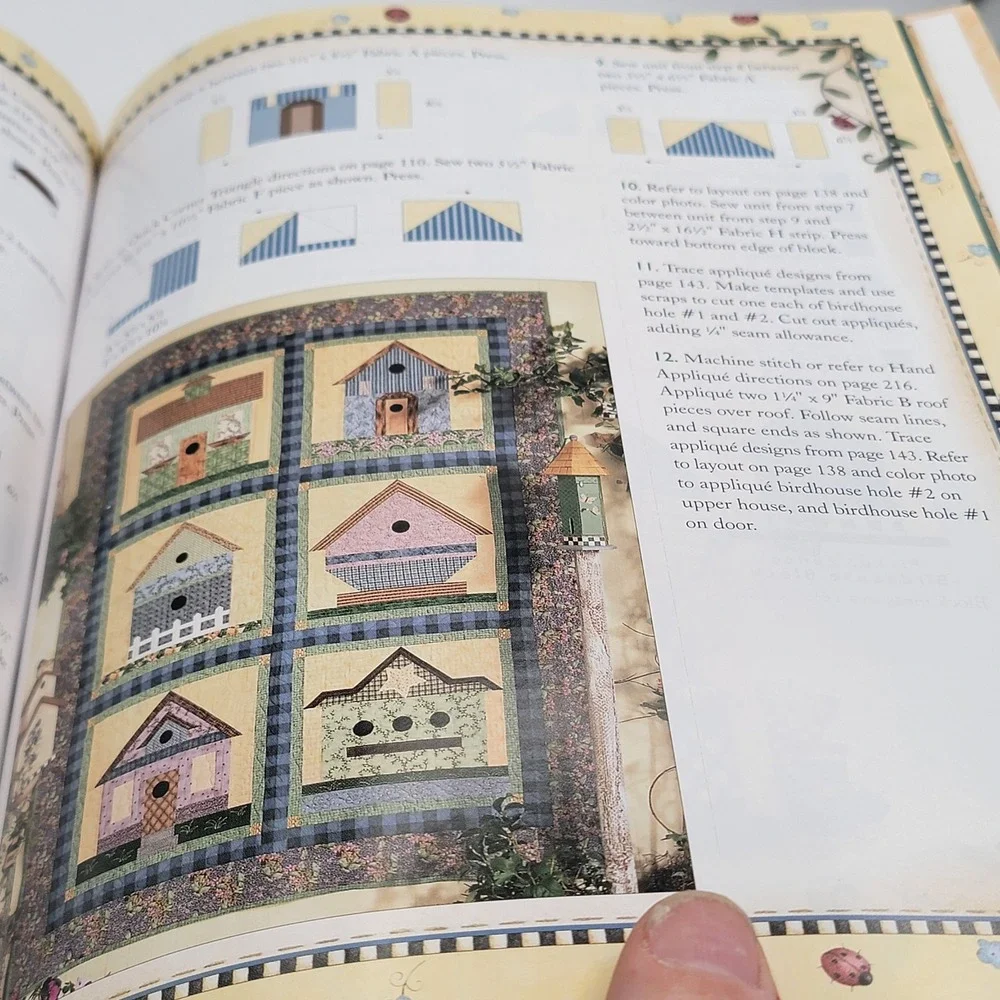 Debbie Mumm Country Inspirations Hardcover 1st Printing Quilt Projects Excellent